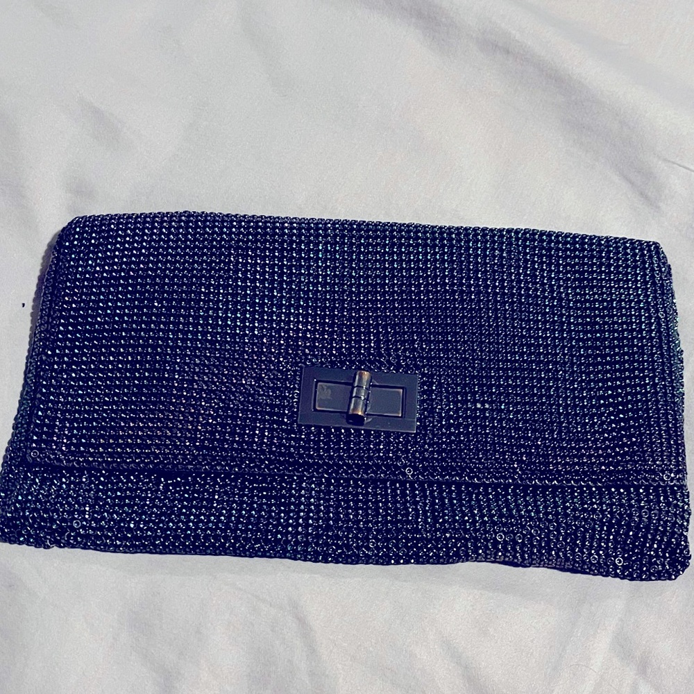 BCBG MAX AZRIA Clutch with chain